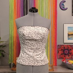 White House Black Market tube top